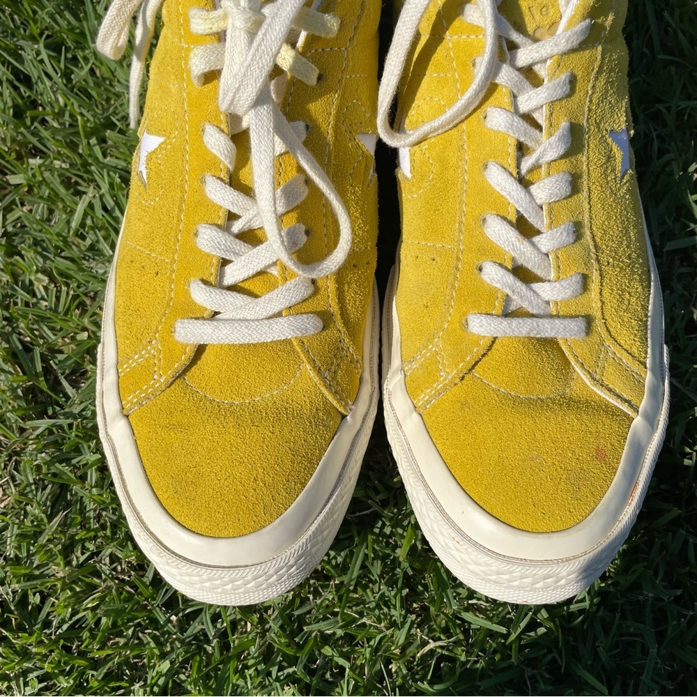 Rare⭐️ Converse One Star OX x Golf Le Fleur Tyler The Creator OG Sulphur M8 W10 - Picture 5 of 16